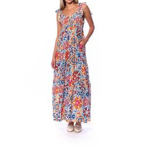 NEW MAHILA perse maxi dress in multi